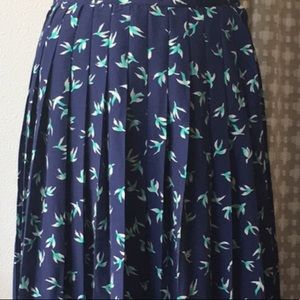 ISO forever 21 bird DRESS dove sparrow blue green